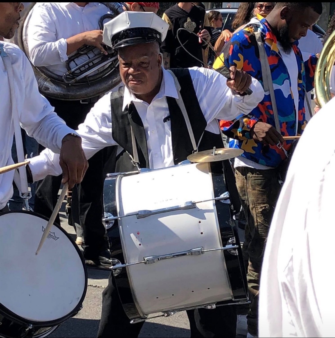 Second line through the Quarter